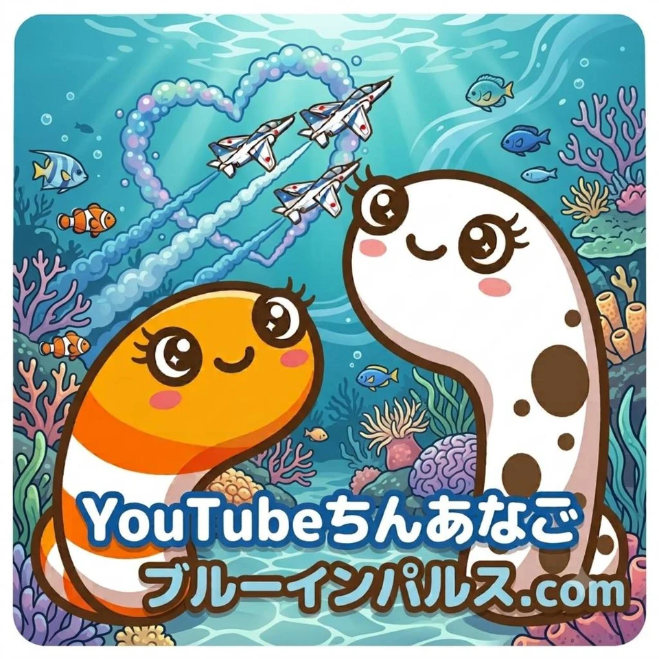 YouTubeちんあなご ブルーインパルス画像 10
